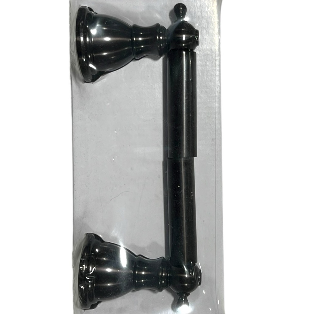 Moen Black Curtain Accents with Classic Design
